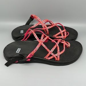 Chaco Hiking Pink Sandals‎ Women's Sz 10